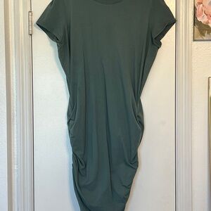 Nine West Forest Green T-Shirt Dress